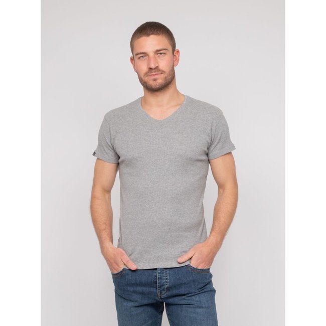 T Shirt Col V Coton Cottelé William - RITCHIE
