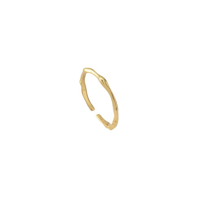 Bague dorée - betty doré <span itemprop=