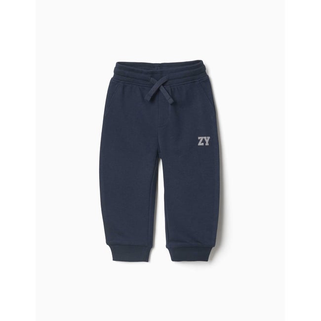 Pantalon de jogging en molleton avec cordon de serrage et imprimé - ZIPPY