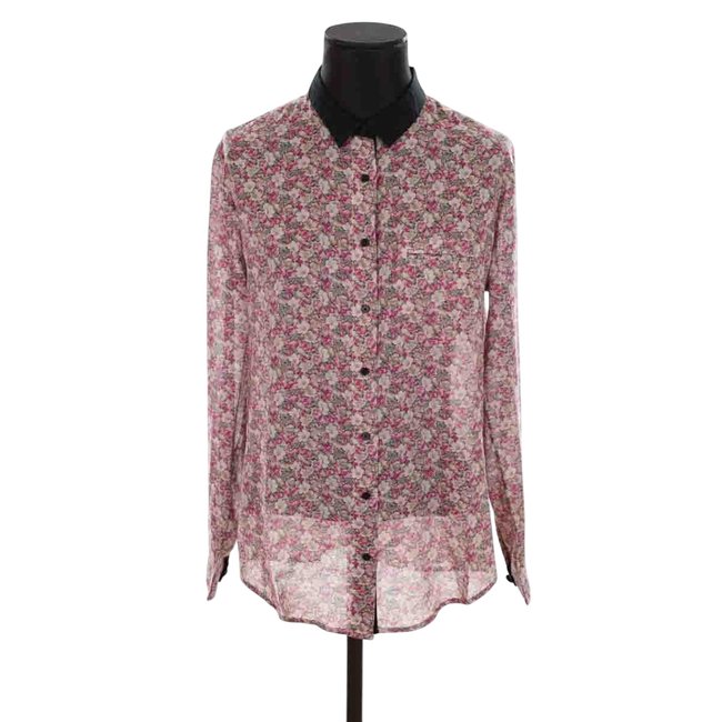 Blouse en coton - Très Bon État rose <span itemprop=