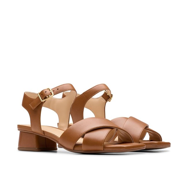 Sandalias de piel Serina35 Cross - CLARKS