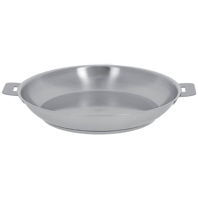 Poêle en inox brossé amovible STRATE inox <span itemprop=