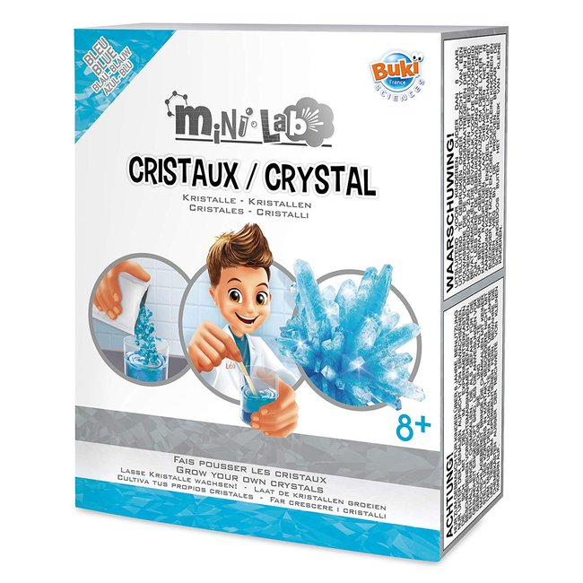 Mini Lab Cristaux - Bleu - BUKI FRANCE