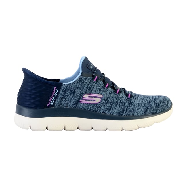 Basket Basse à Lacets Summits Dazzling Haze violet marine <span itemprop=