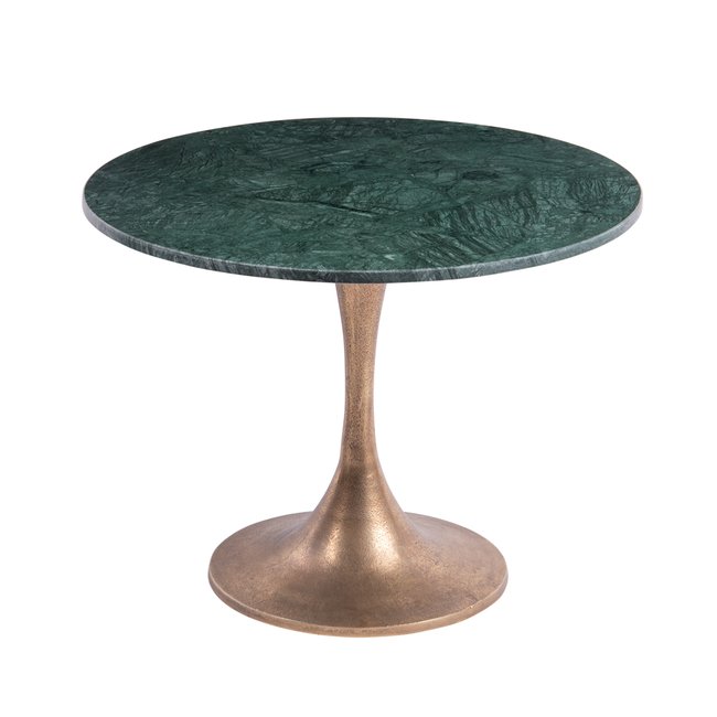 Table en marbre     59 cm-PAROS Couleur vert <span itemprop=