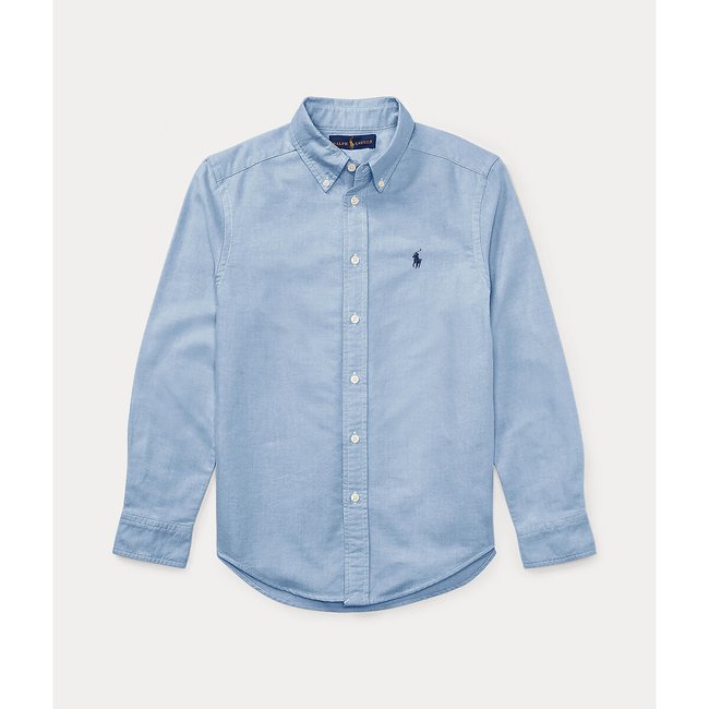 Camicia in cotone Oxford blu POLO RALPH LAUREN