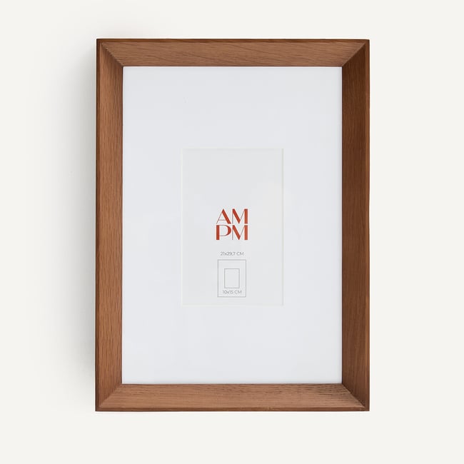 Odilon Walnut-Stained Oak Photo Frame, 33cm High, walnut, AM.PM