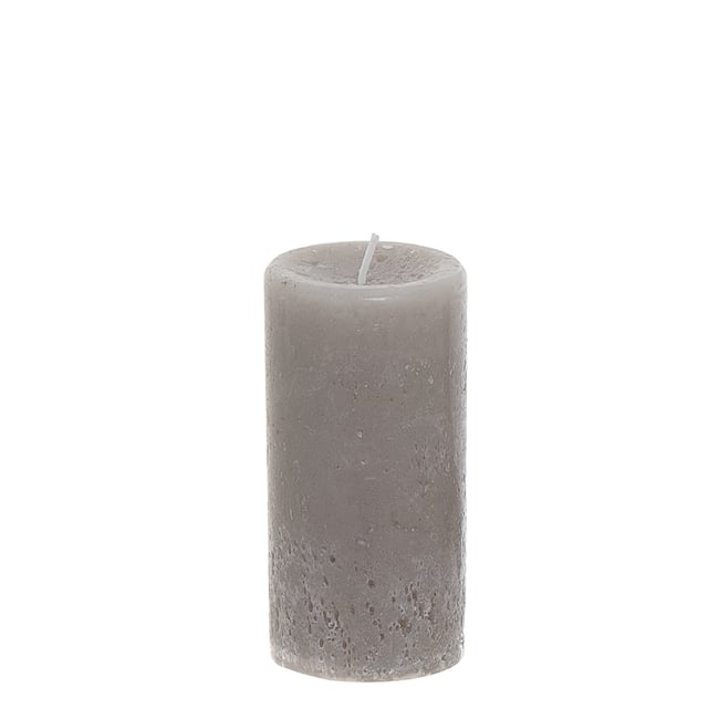 Bougie cylindrique H15 Couleur gris <span itemprop=