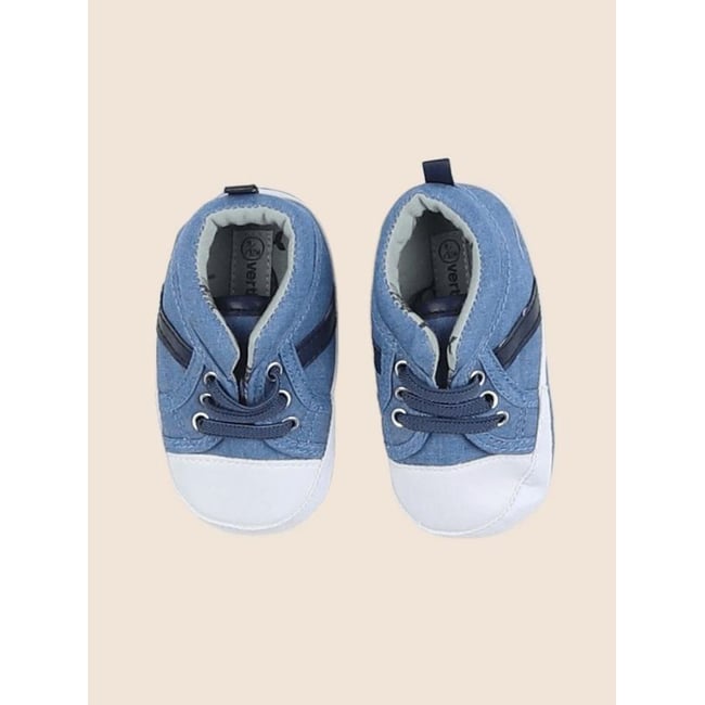 Chaussons - Très bon état bleu <span itemprop=