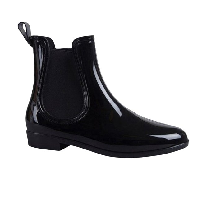 Bottines de pluie RIDE noir <span itemprop=