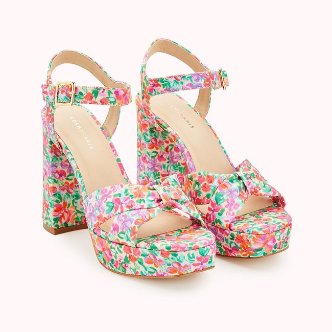 Sandaletten Zaloa mit Plateausohle rosa <span itemprop=