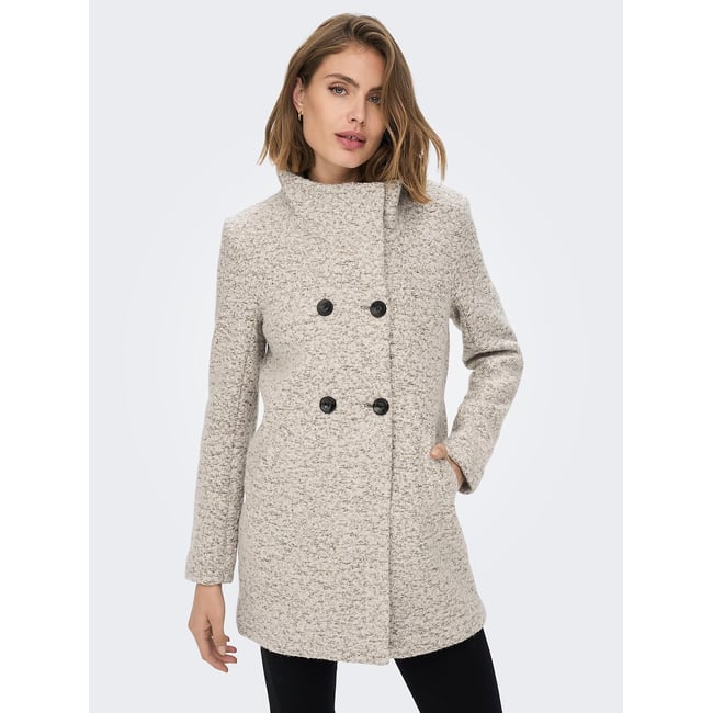 Manteau col montant, boutonné - ONLY