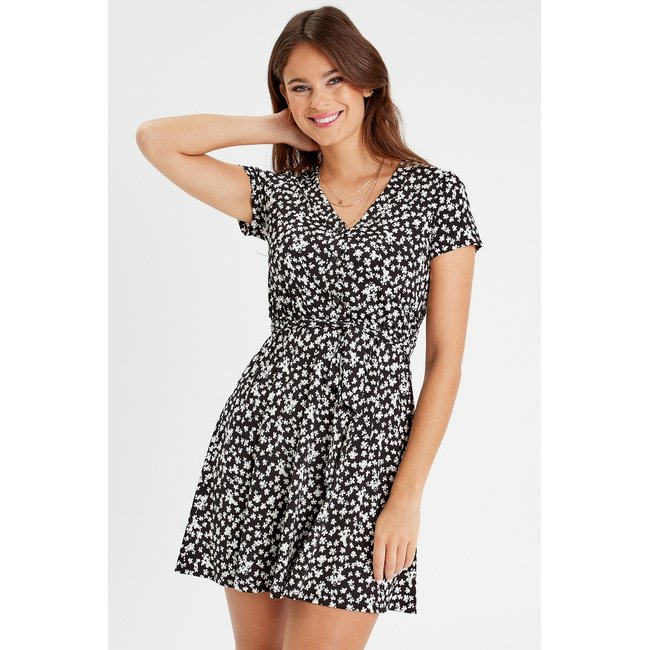 Robe patineuse ceinturée - CACHE CACHE