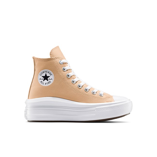 Baskets CHUCK TAYLOR ALL STAR MOVE PLATFORM CANVAS beige sable/blanc <span itemprop=