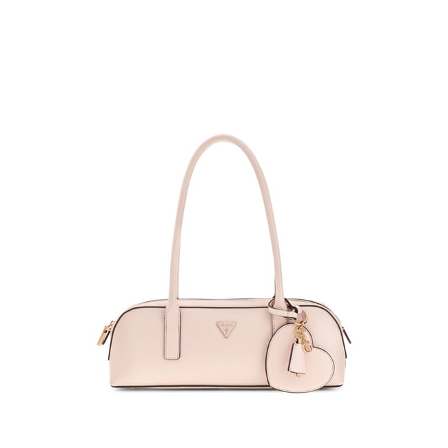 Sac À Épaule Isobel Logo rose poudré <span itemprop=