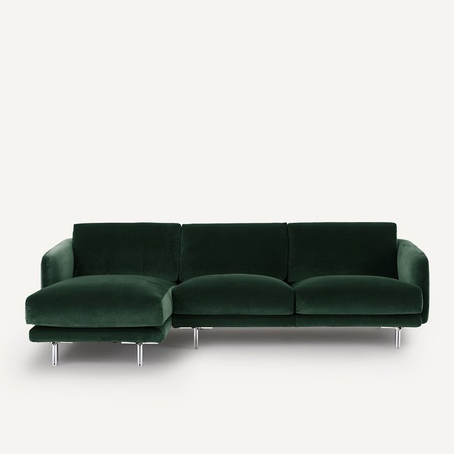 Ecksofa Nogara, Samt - AM.PM