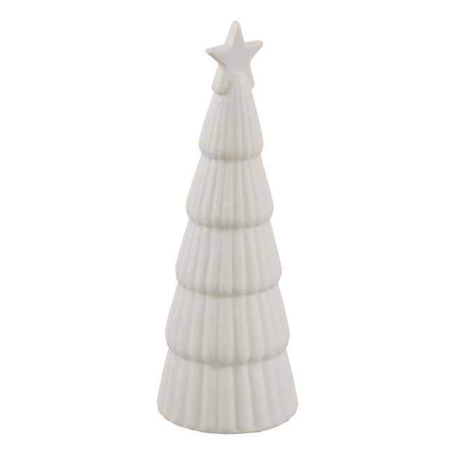 SAPIN CERAMIQUE LED BLC H20 Couleur blanc <span itemprop=