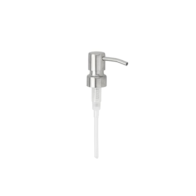 Tête de distributeur de savon CLARITY Couleur argent <span itemprop=
