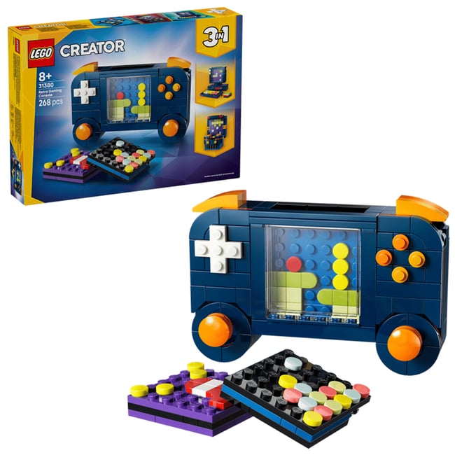 Creator 3 en 1 La console de jeu rétro multicolore <span itemprop=