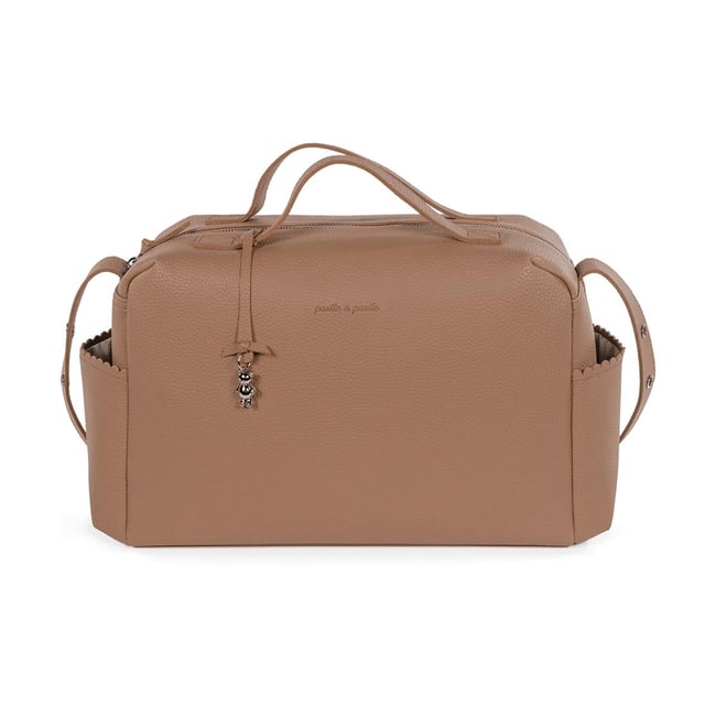 Sac à langer marron <span itemprop=