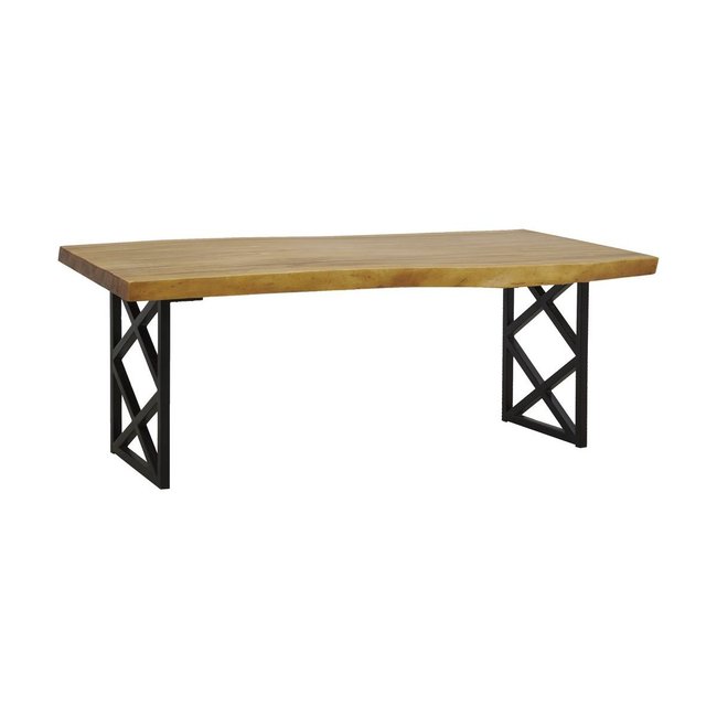 Table en bois de suar patiné Couleur grey <span itemprop=