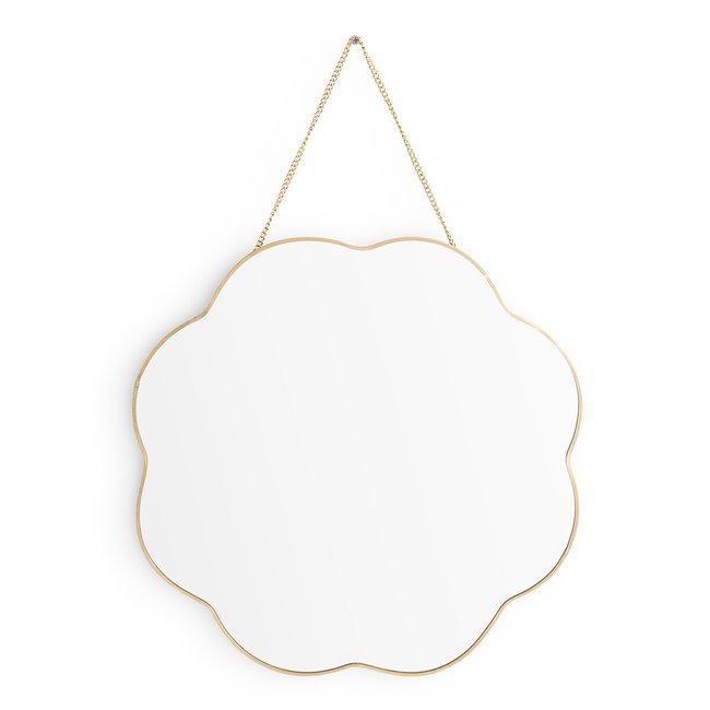Uyova 50cm Diameter Brass Mirror, brass, LA REDOUTE INTERIEURS