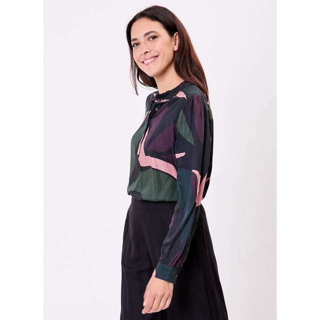 Blouse fluide volants BILL - LA FIANCÉE