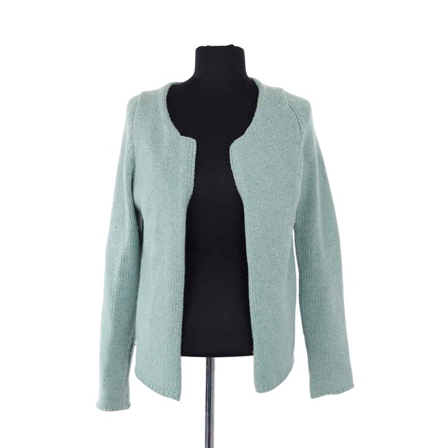 Cardigan - Bon État vert <span itemprop=