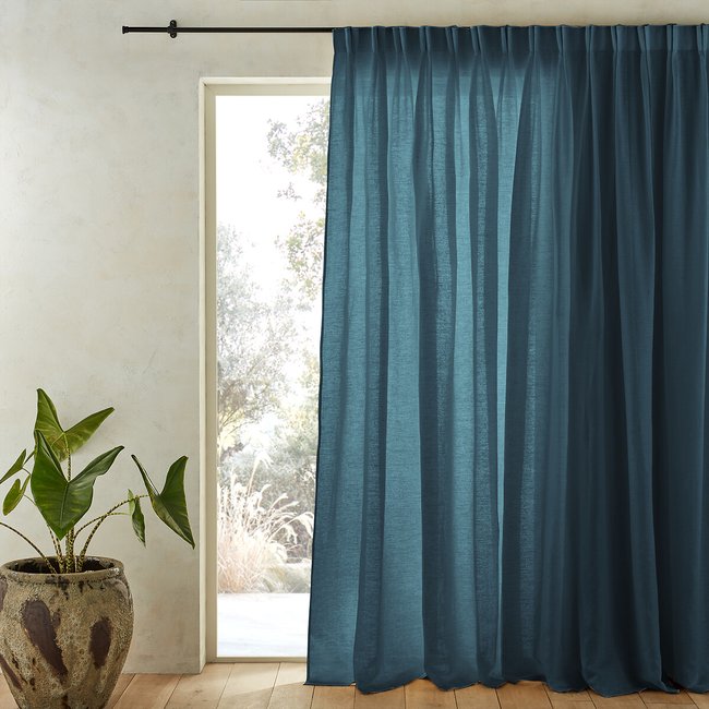Tenda in lino fiammingo plissettato, Colin - AM.PM