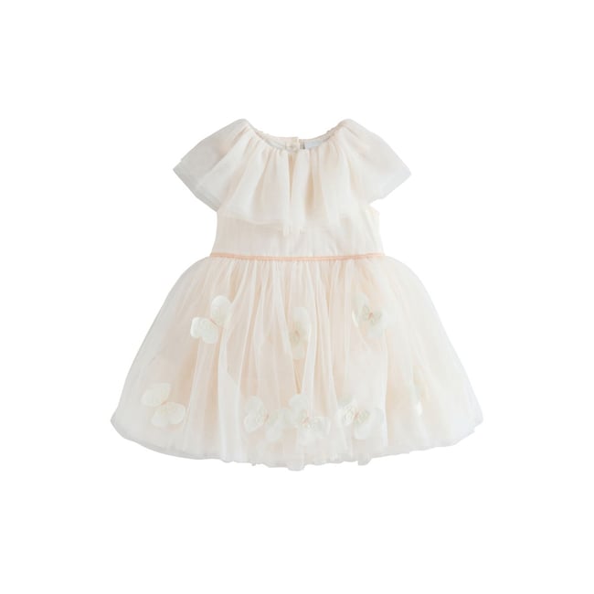 Robe en tulle à col volanté - NEXT