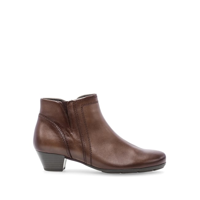 Bottines en cuir lisse à talon décroché - GABOR
