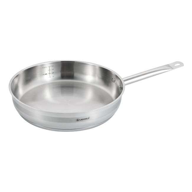 Poêle inox 32cm induction - LAGUIOLE CUISSON