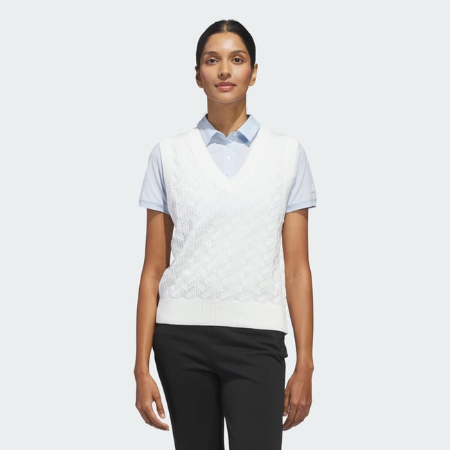 Veste Sans Manches Maille Ultimate365 Tour white <span itemprop=