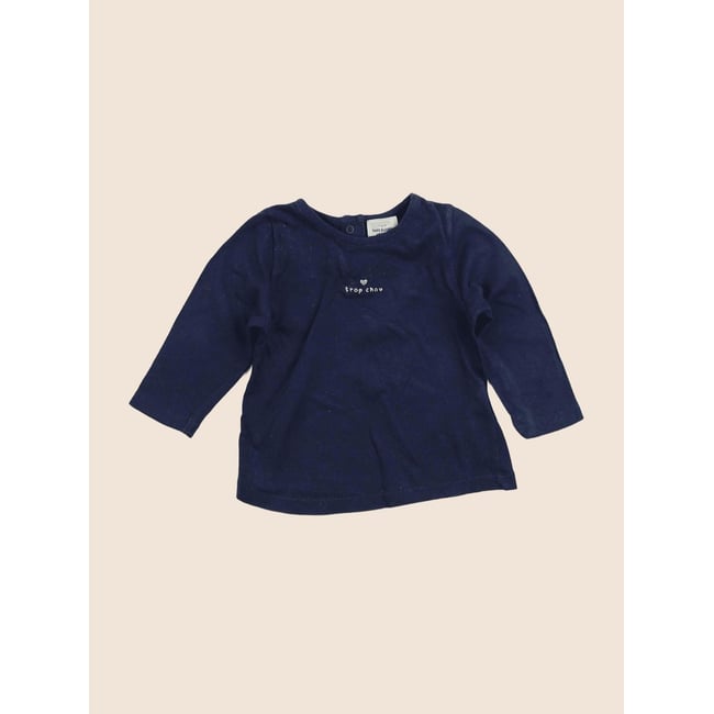 Tee-shirt - Très bon état bleu <span itemprop=