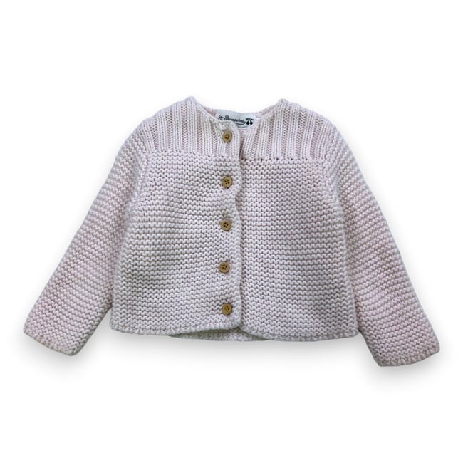 Cardigan bébé - Très bon état rose <span itemprop=