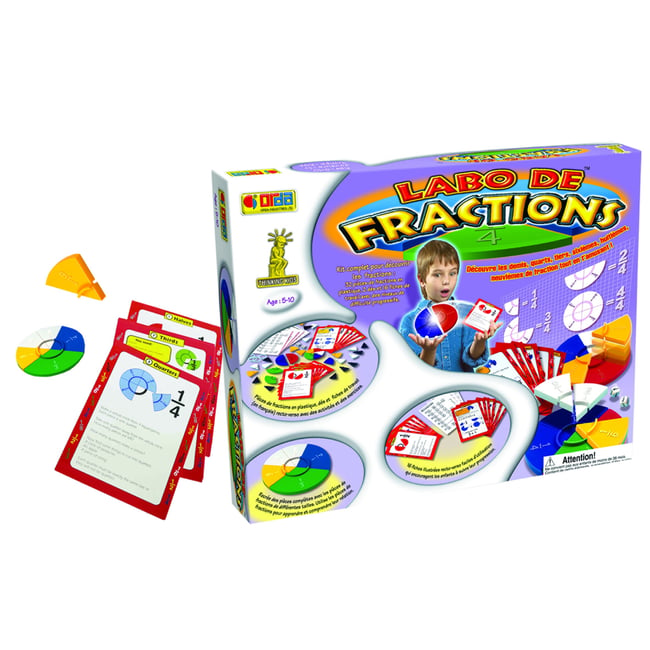 Labo De Fractions Et Fiches - BSM