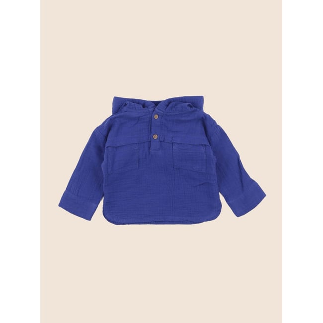 Chemise - Etat satisfaisant bleu <span itemprop=
