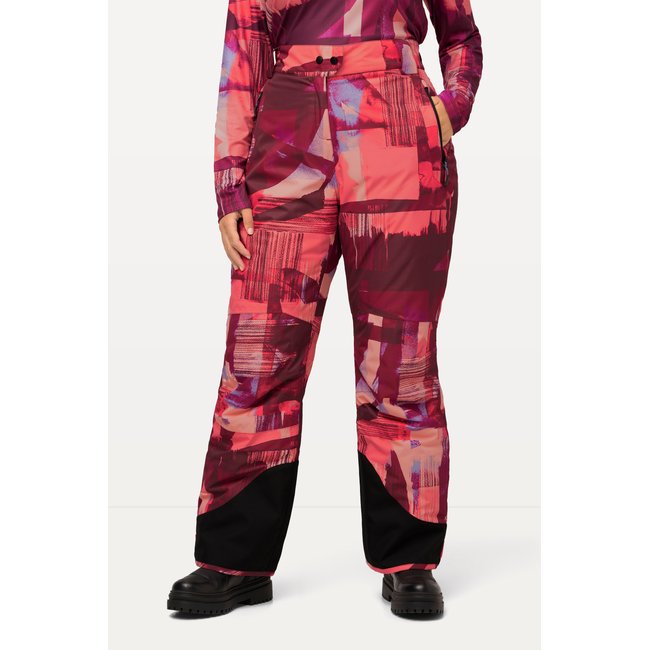 Pantalon de ski imperméable rouge pur <span itemprop=