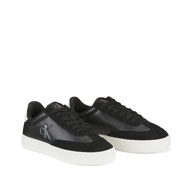 Sneakers classic cupsole in pelle nero CALVIN KLEIN JEANS