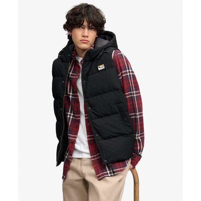 Gilet Court à Capuche Everest - SUPERDRY