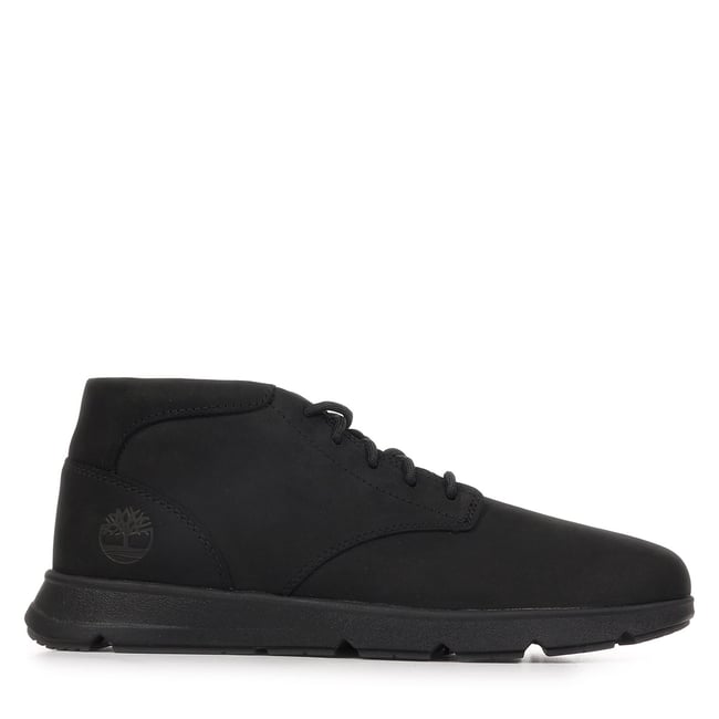 Baskets Parker Street Mid Lace Sneaker blackout nubuck <span itemprop=