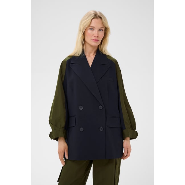 Blazer bleu dress blues <span itemprop=