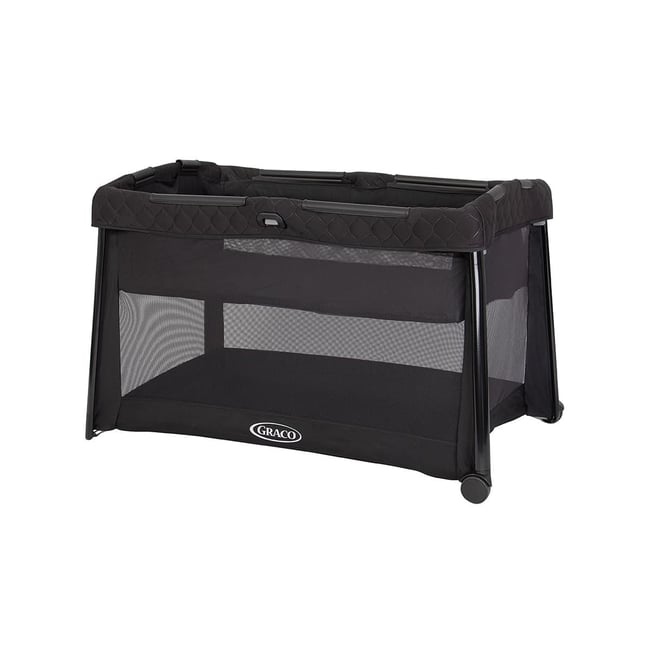 Lit de Voyage Pliable Foldlite LX avec Bassinet Intégré Midnight - GRACO