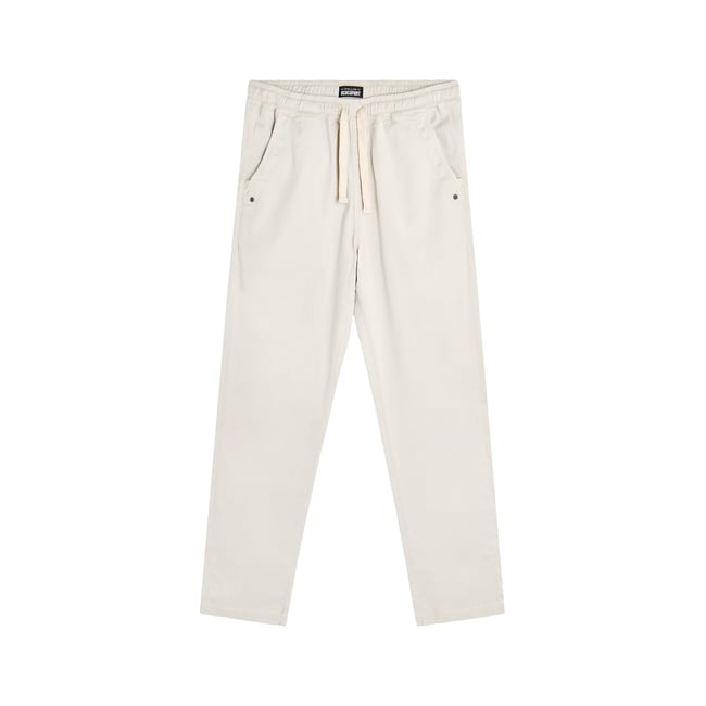 PANTALON LOOSE BONE ecru <span itemprop=