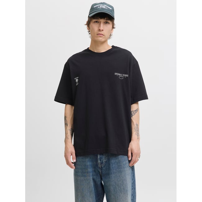 T-Shirt noire - black <span itemprop=