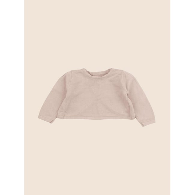 Pull court - Très bon état beige <span itemprop=