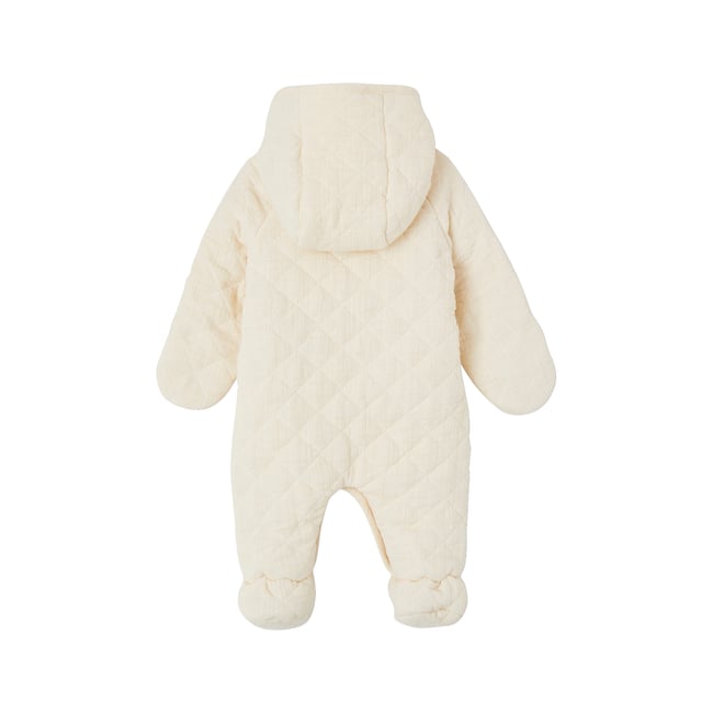 Combi-pilote Bébé Doublée Polaire Vertbaudet – Imprimé Fleuri – Capuche, Moufles Et Chaussons Amovibles – Pour Grand Froid