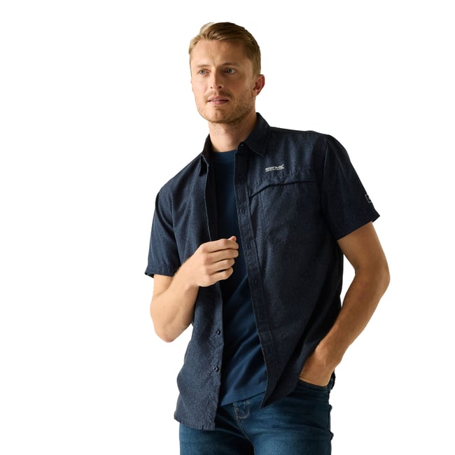 Chemise motif/style texturé MINDANO - REGATTA