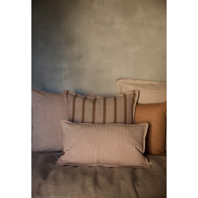 Housse de coussin en velours, RAYURES - GABRIELLE PARIS