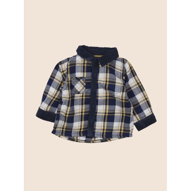 Chemise - Etat satisfaisant bleu <span itemprop=